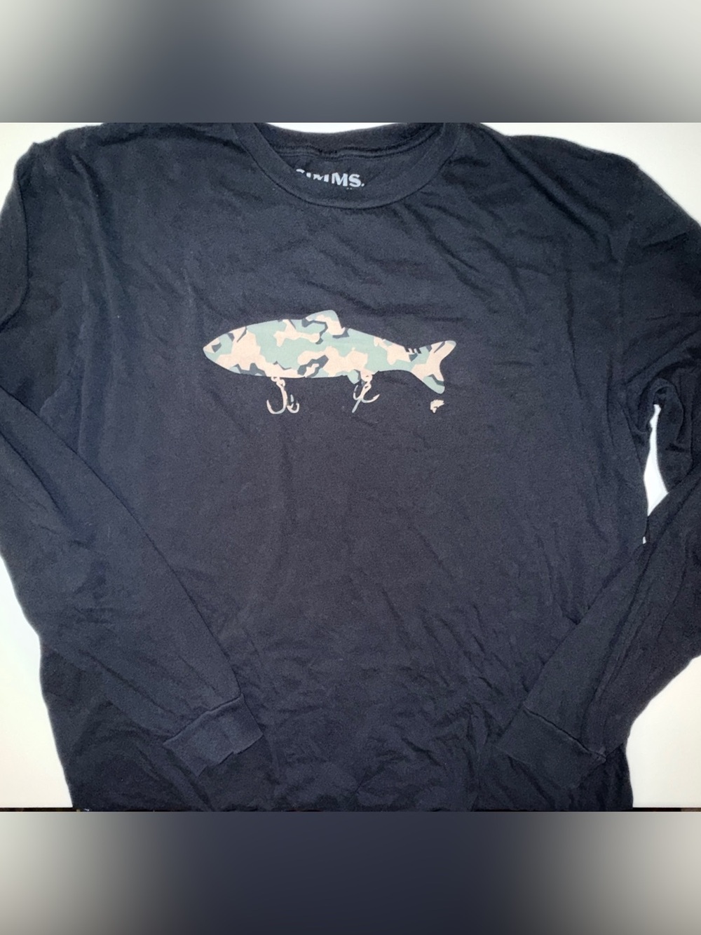 SIMMS L/S T- Sz XL